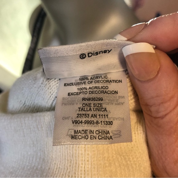 Disney Parks Star Wars StormTrooper Mickey ears knit beanie hat - Picture 7 of 9